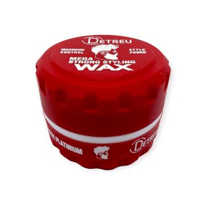 Detreu Mega Strong Gelwax Platinium 140ml Haarwax Haarwachs Gelwax Stylingwax mega starker Halt